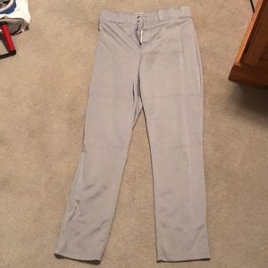 Grey Wilson Full Length Baseball Pants - Sz M